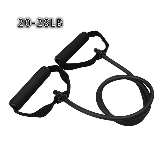 Latex Crossfit Tube Workout Bands – 1pc black 8