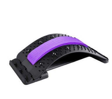 3-Level Adjustable Lumbar Spine Support Pad – Purple-1 9